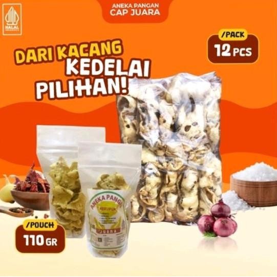 

SPECIAL Kerupuk Tempe Enak, Pedas, Renyah dan Gurih - 1 Pack Isi 12 Pcs - Food, Snack Camilan