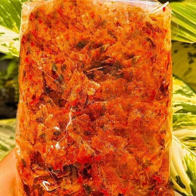 

EKSLUSIF [FLASE SALE] Kripca Keripik Kaca Pedas Daun Jeruk 1KG - Snacks Makanan Ringan - Food