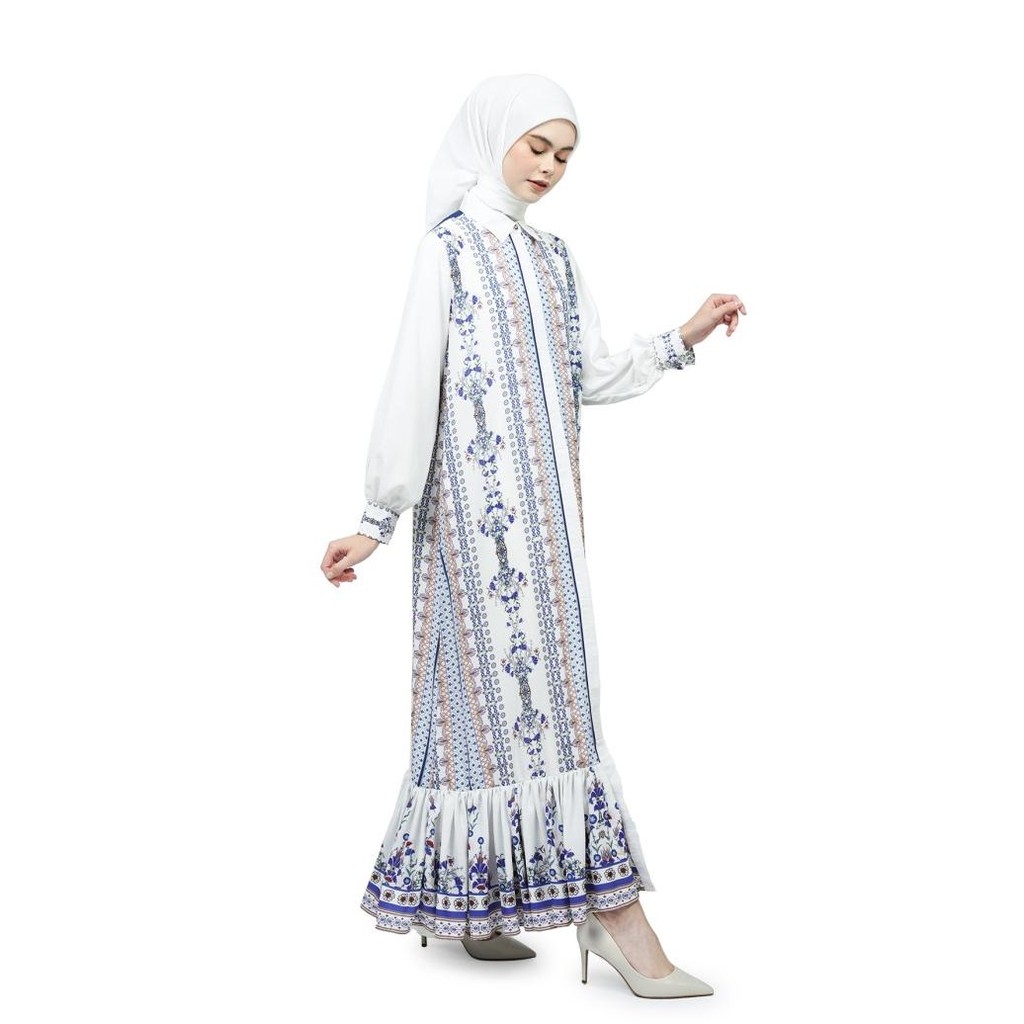 NADA PUSPITA - IZNIK SHIRT DRESS GAMIS LEBARAN 2025 BUSANA MUSLIMAH HARI RAYA MODEL TERBARU MUKENA K