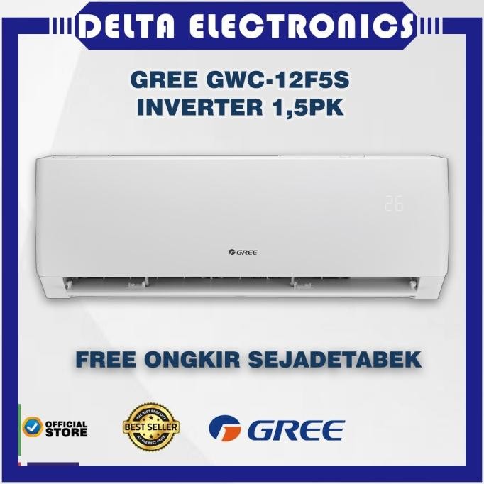 Sale Gree Gwc-12F5S Ac Split Inverter 1 ,5Pk / Gwc 12F5S / 12F5S