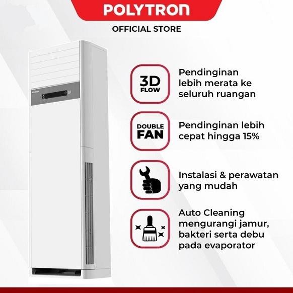 Murah Ac Polytron Floor Standing 2 Pk Psf-2003