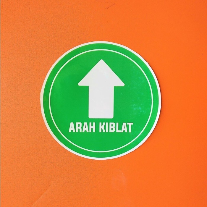 

Stiker Arah Kiblat, Stiker Penunjuk Arah Kiblat