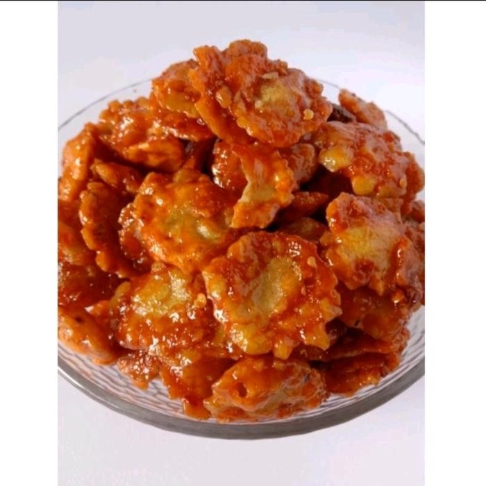 

PRODUK TERBATAS Emping Melinjo Manis Pedas 1 Kg Camilan Food Snack