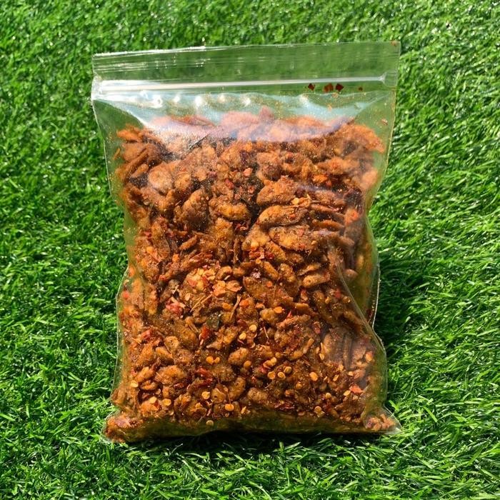 

LIMITED EDITION snacks baby fish pepetek keripik rasa pedas gurih daun jeruk 250 gram BEST SELLER (