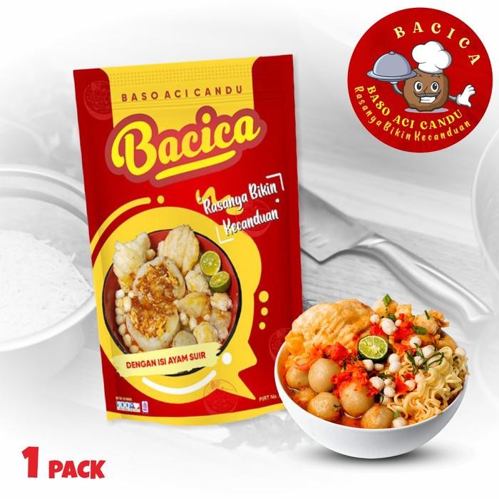 

DISKON Baso Aci Bacica baso aci ayam suir baso aci recomended Makanan Pedas Ayam Instan baso aci
