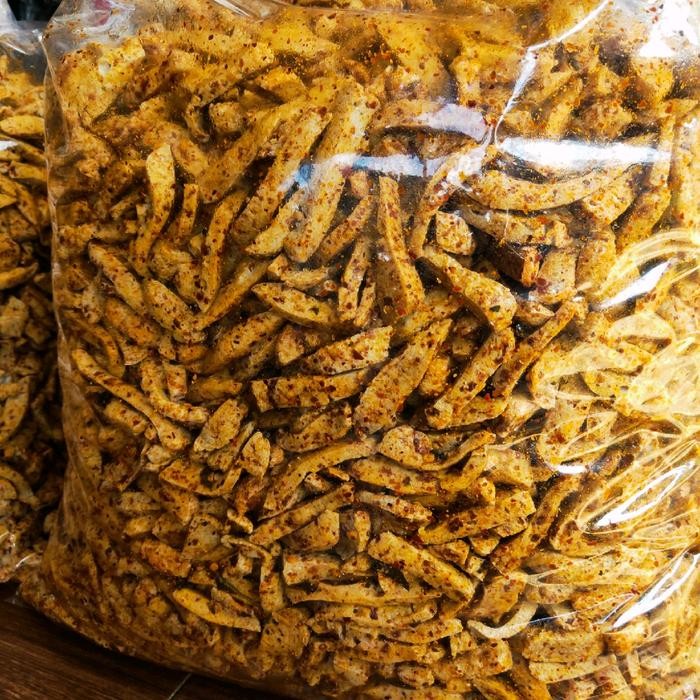 

TERBATAS BASRENG PEDAS EXTRA DAUN JERUK ISI 1KG Goreng Food Snacks Chips Crispy Spicy