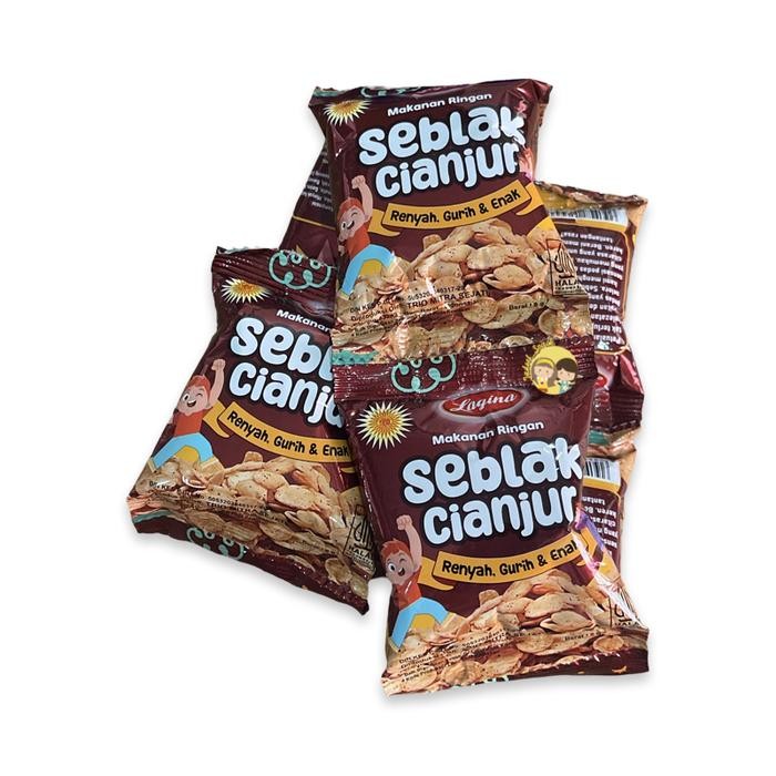 

TERPERCAYA Seblak Cianjur Snack 10 X 8 Gr Rasa Pedas Asin Gurih Jajanan Jadul by Jadoel_Snack Food