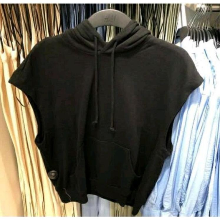 Sweater Rompi Hoodie