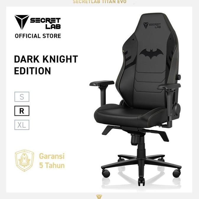 CO Secretlab TITAN Evo Kursi Gaming-Dark Knight