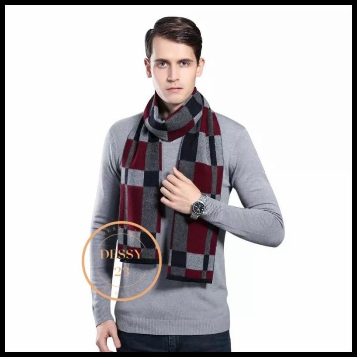 Syal Scarf Leher Pria Wanita Cocok Buat Musim Dingin Syal Import