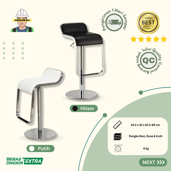 KURSI BAR / MEJA BAR / KURSI & MEJA CAFE MINIMALIS / KURSI & MEJA CAFE