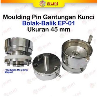 

Moulding Pin Bolak Balik 45 mm untuk Press Pin EP-01 Original dan Terpercaya