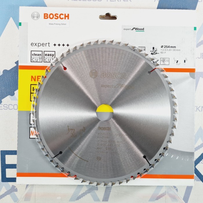 BOSCH MATA GERGAJI KAYU 10 INCH 60T CIRCULAR SAW BLADE