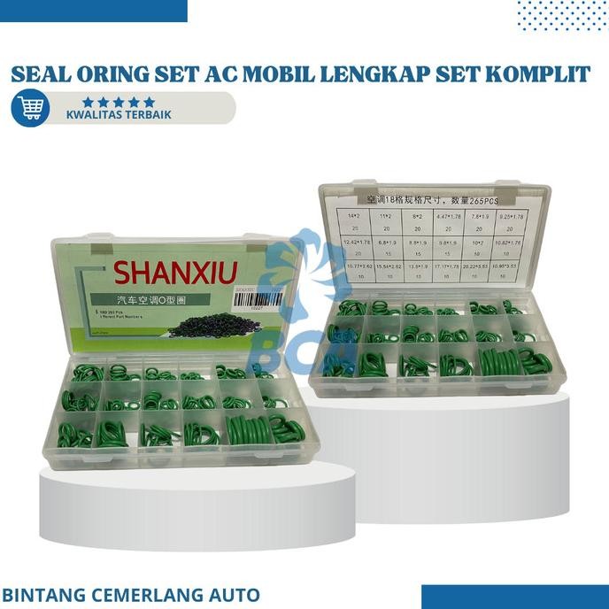 Produk Baru SEAL ORING SET AC Mobil Komplit