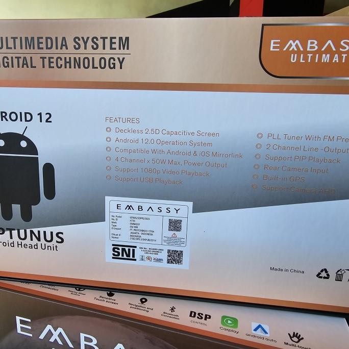 Diskon Android 9Inch Embassy Ram 2Gb