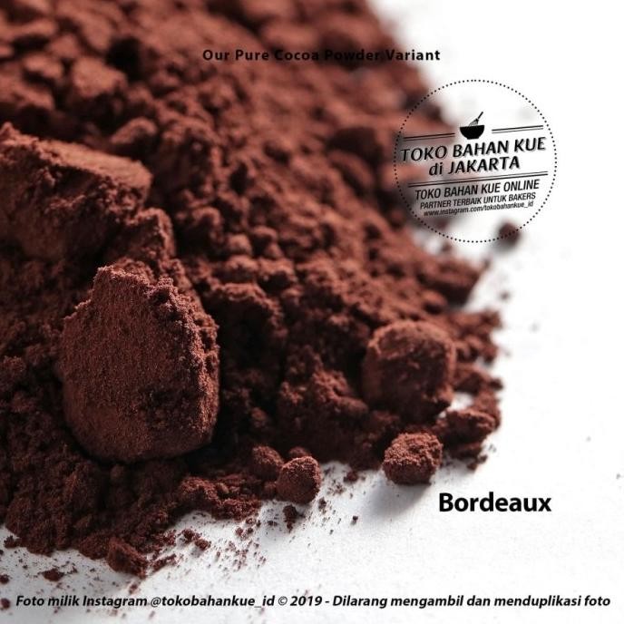 

PURE COCOA POWDER TULIP BORDEAUX CHOCOLATIER BUBUK COKLAT TULIP 500GR