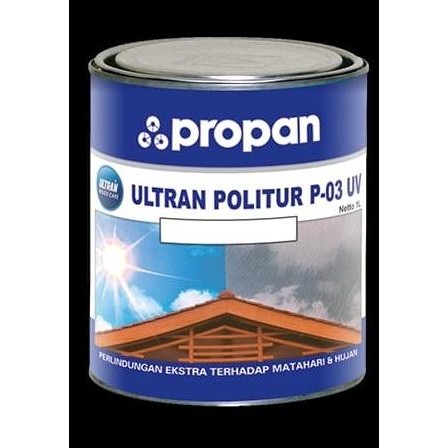Diskon Ultran P 03 vernis kayu clear atau doff kemasan 1 liter