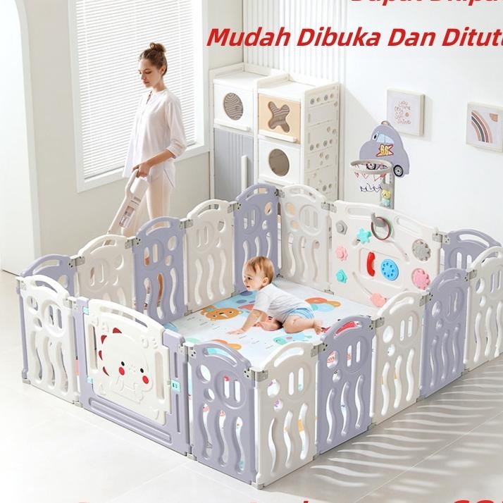 Nodia Pagar Bermain Anaana Pagar Pembata Pagar Lipat Rumah Tangga Dalam Ruangan Bayi Pagar Plati Pel