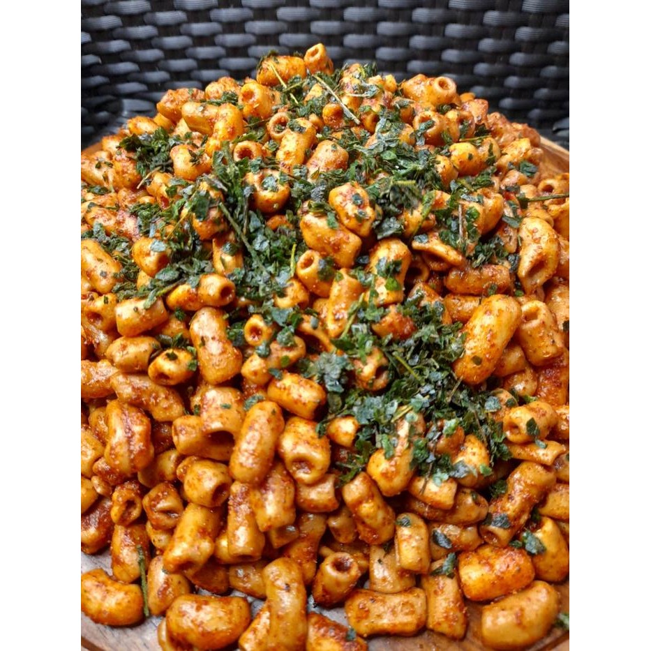 

NEW MAKARONI BANTAT 1 BALL ISI 2,5 KG/ ANEKA MAKARONI/ANEKA CEMILAN KERING Food Snacks Pedas Makanan