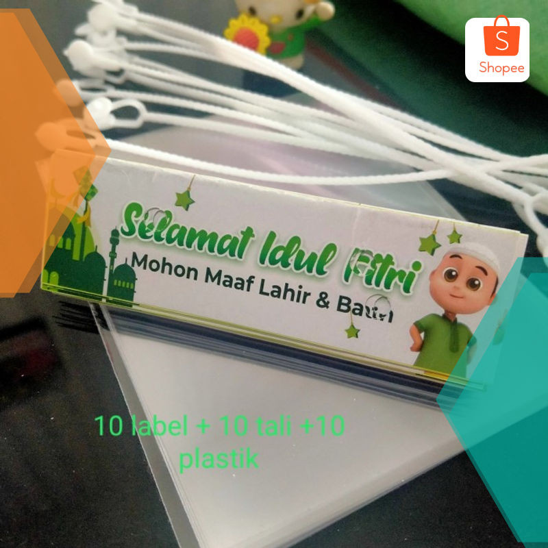 

Promo ukuran 10*13 cm Plastik Snack bingkisan angpau lebaran / Label - Merah Muda Keren