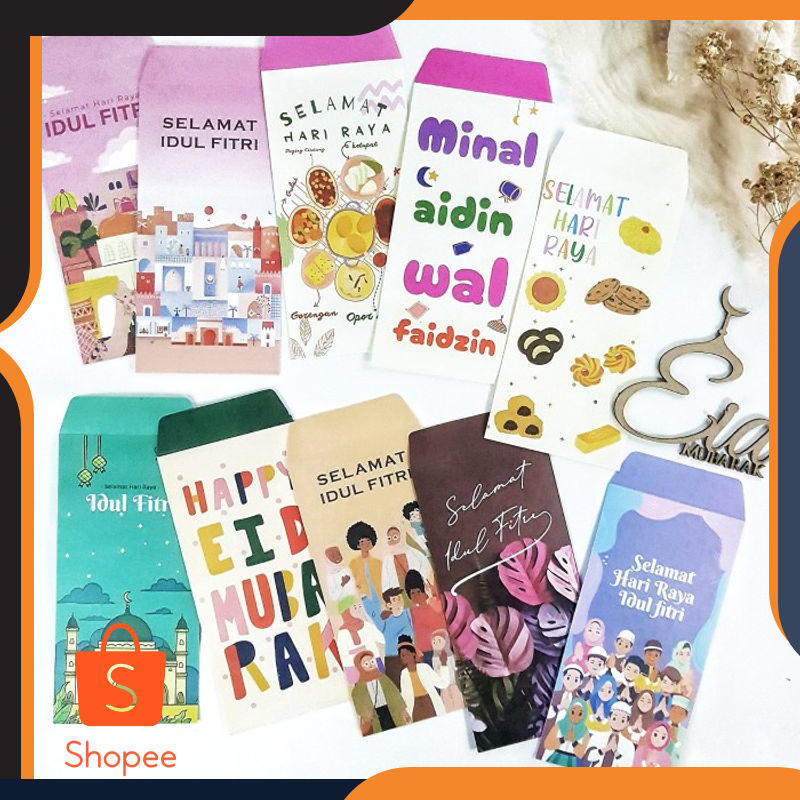 

Promo AMPLOP LEBARAN/ANGPAU LEBARAN/AMPLOP PANJANG / AMPLOP THR - RANDOM VARIAN Keren