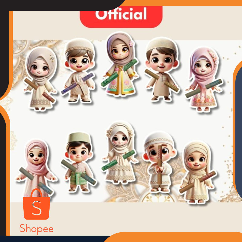 

Murah (isi 10 pcs) amplop lebaran unikamplop lebaran karakter 3Damplop angpau lebaran Keren