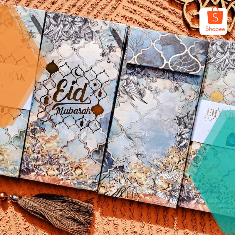

Grosir [LIMITED] EXCLUSIVE Amplop Lebaran Panjang SUPER Mewah Platinum 10 lembar Emboss PREMIUM ANGPAU THR - Baiza Keren