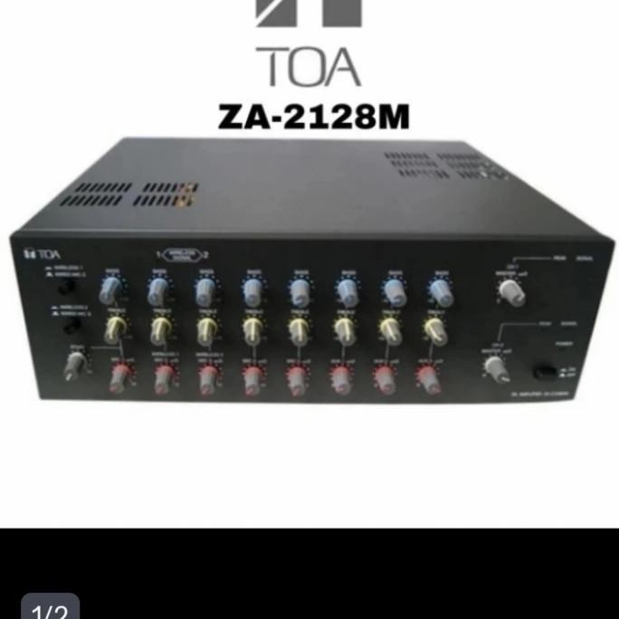 Power Mixer Toa Za2128M/Amplifier Toa Za2128M/ Toa Za2128M Original New Stok