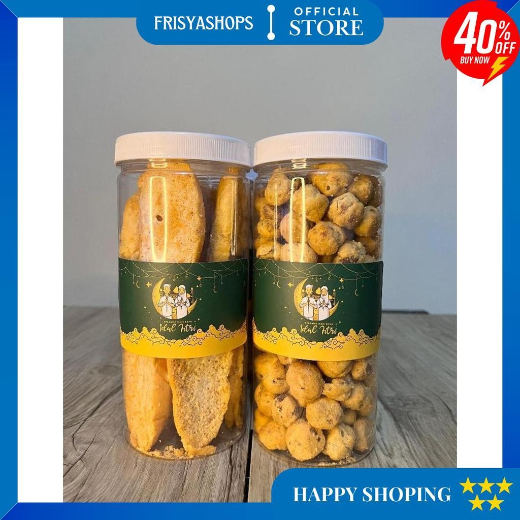 

Hampers Kue Kering Mewah Lebaran Idul Fitri 2025 (Soes+Bagelan) D Gratis Ongkir