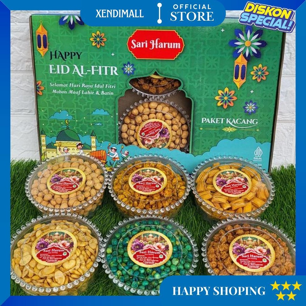 

Sari Harum Paket Kacang - Kacang Lebaran Murah D Gratis Ongkir