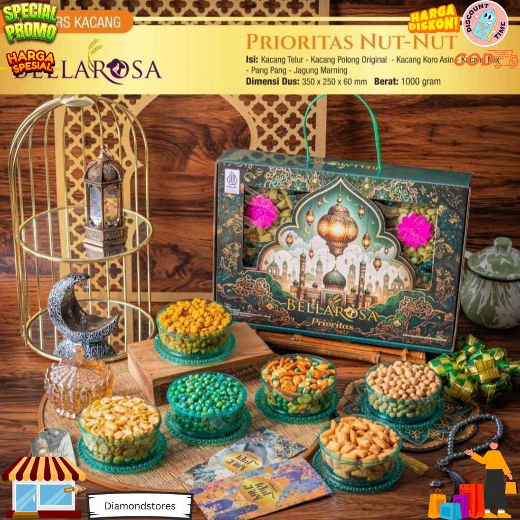 

Claiydream Bellarosa Paket Prioritas Nut Nut Bella Rosa Hampers Lebaran Paket Kue Kering Free Bubble D Best Seller