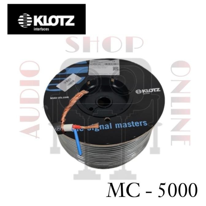 Kabel Microphone Klotz Mc-5000 - 1 Roll Mc5000 New Stok