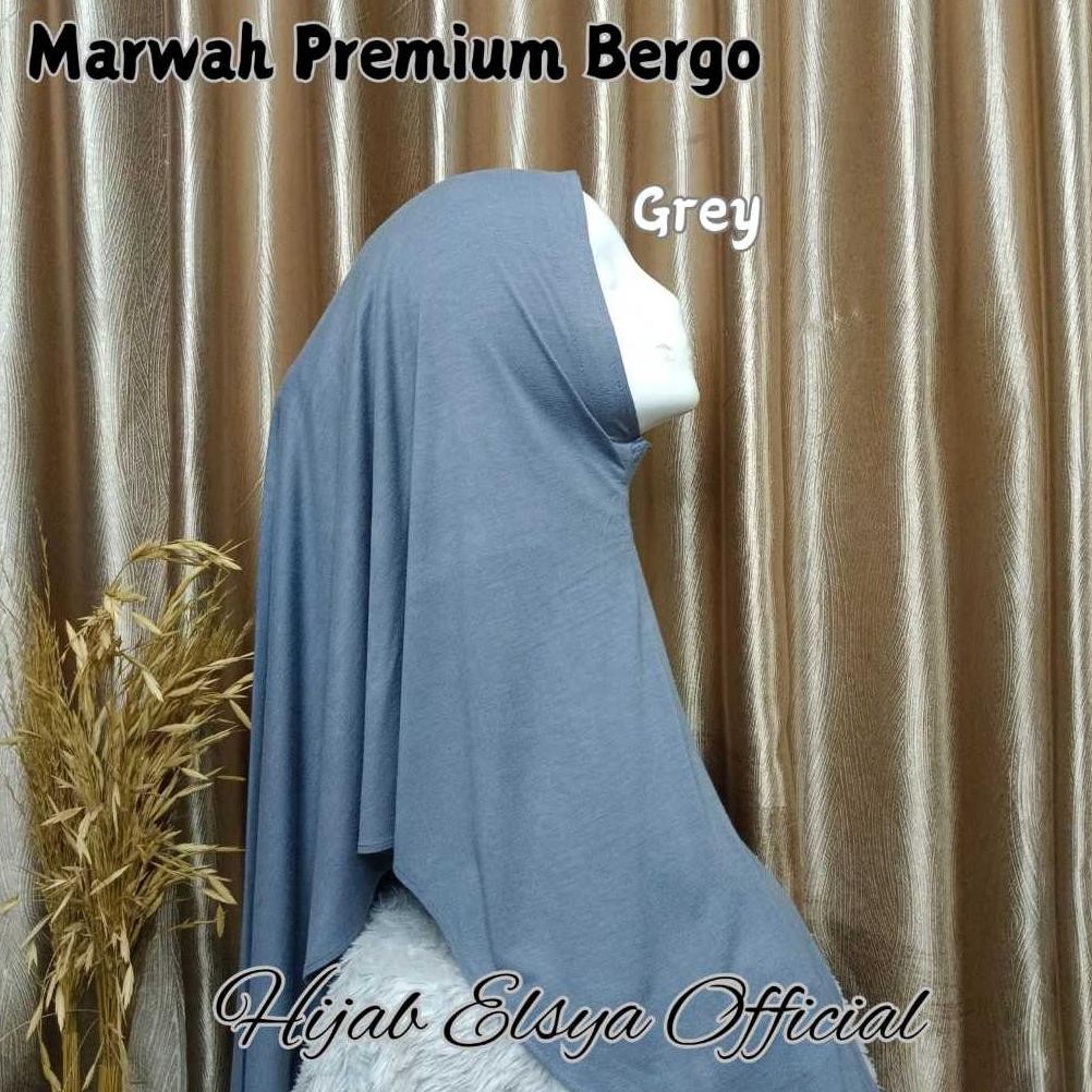 Terbaru.>> Marwah Bergo Rayon Premium / Hijab Instant Rayon / Bergo Kaos Rayon / Daily Bergo Rayon /