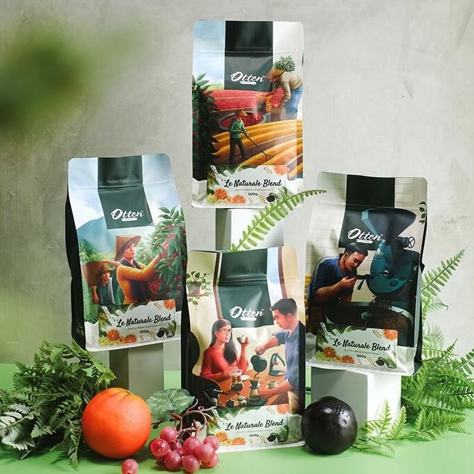 

Le Naturale - Kopi House Blend 500Gr - Commercial Blend - Biji / Bubuk Kopi Coffee