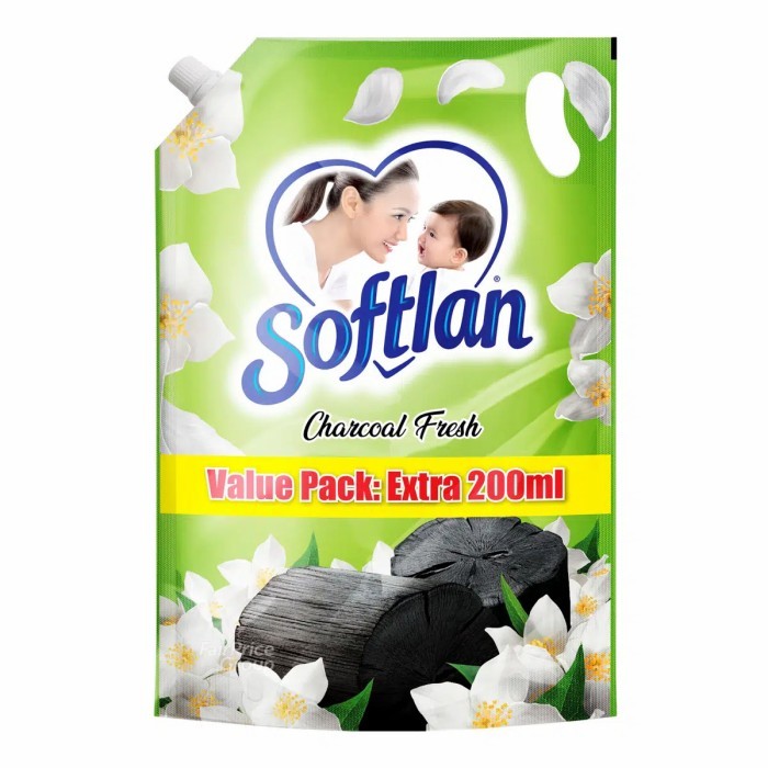

Softlan Fabric Conditioner Softener Refill - Charcoal 1.6L