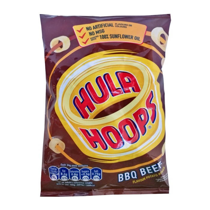 

Hula Hoops BBQ Beef Flavour 34 g