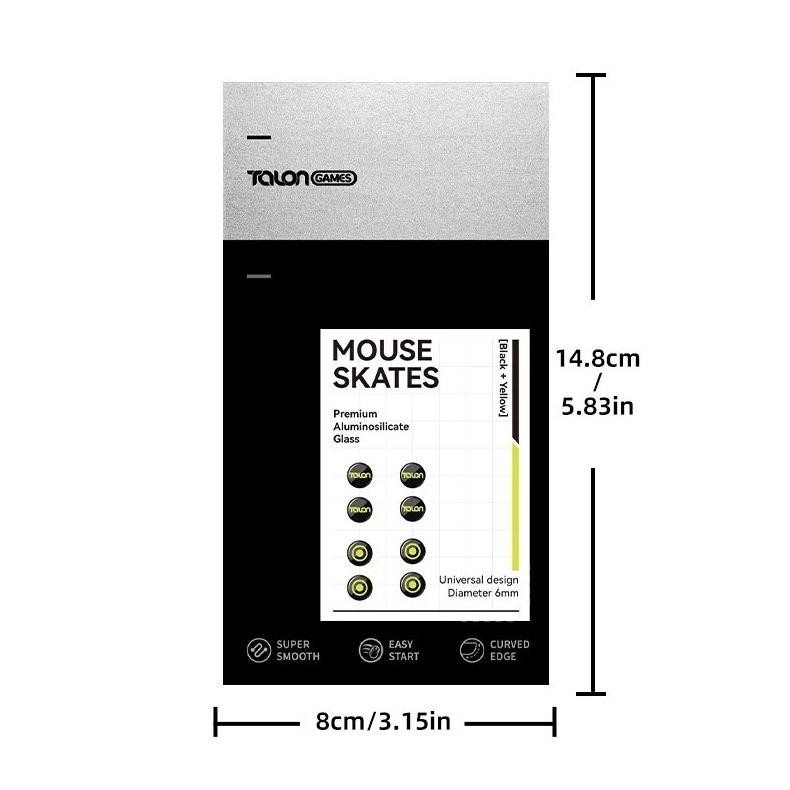 Glass Skates Diy Universal Dots - Mouse Feet Glide