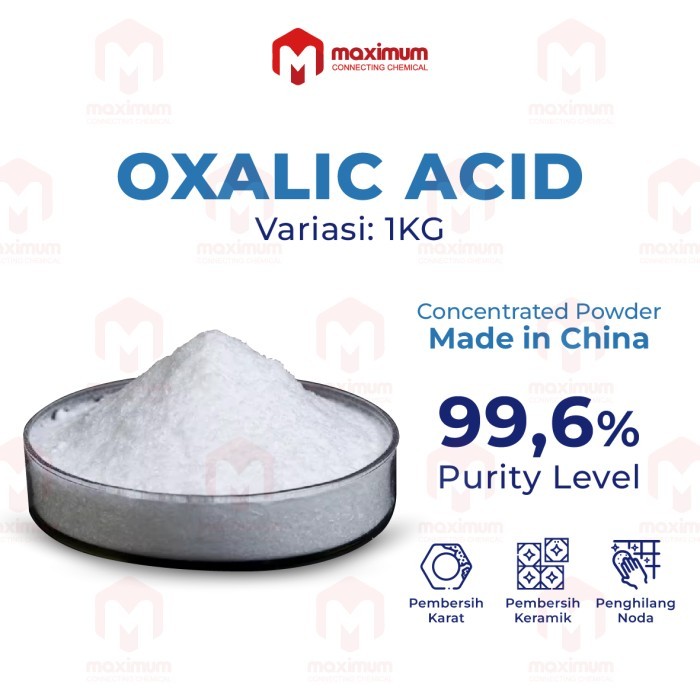 

KODE C OXALIC / OXALIC ACID / Osasir / Oksalat PEMBERSIH KERAK - 1 KG