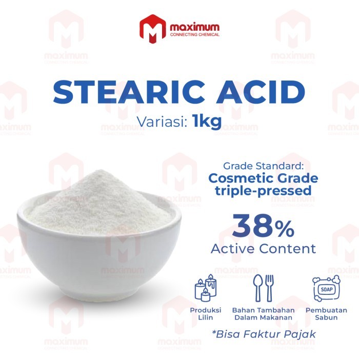 

KODE C Stearic Acid 1 kg - Asam Stearat 1 kg