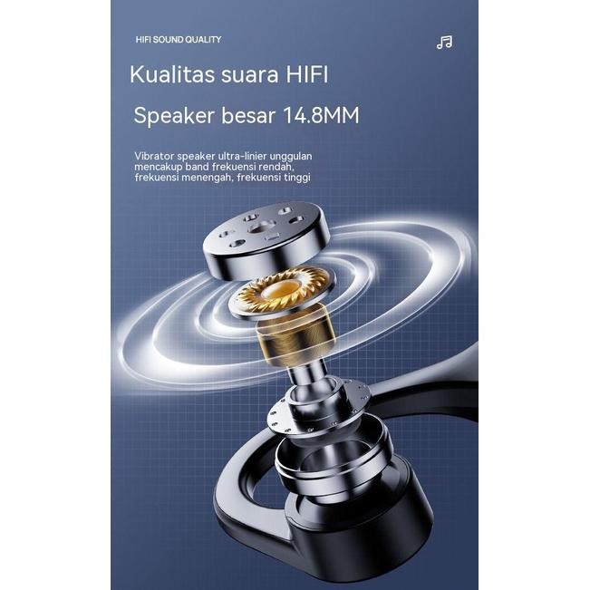 Headset Bluetooth Nirkabel/Mp3 Headset Memory Card/ Super Panjang Daya Tahan/Pengurangan Kebisingan/