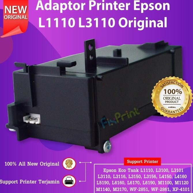 ADAPTOR POWER SUPPLY EPSON L1110 L3110 L4150 PRINTER L3150 L5190 L6160