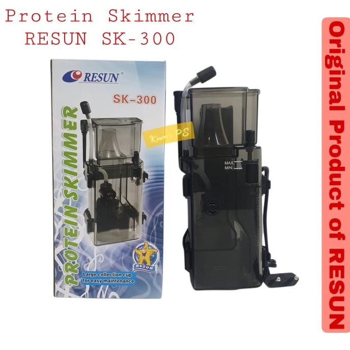 TERBARU - RESUN SK 300 Aquarium Protein Skimmer SK300