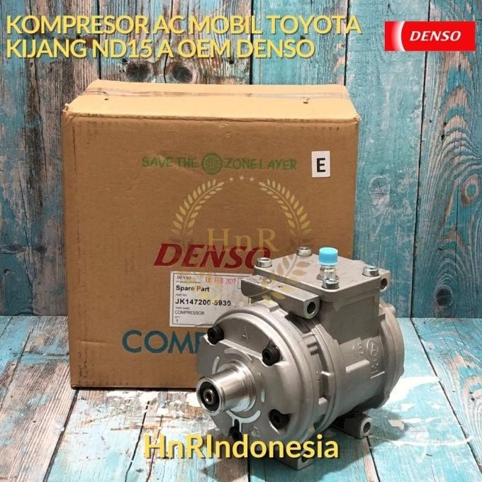 kompresor Compresor Ac Mobil Toyota Kijang Kapsul Bensin DENSO 15A