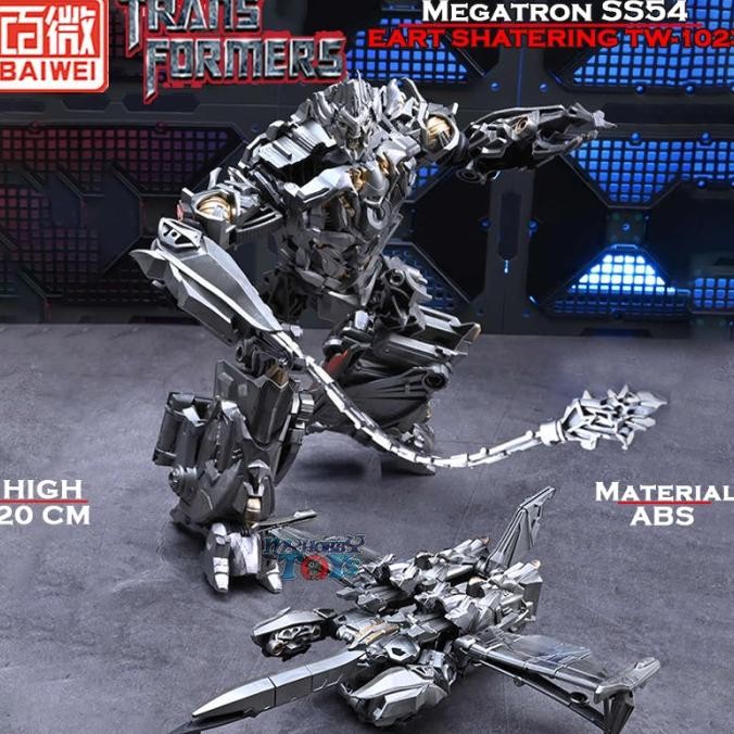 Mainan Action Figure Transformers Helikopter Pesawat Megatron Dropkick
