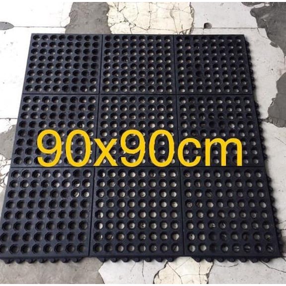 

Produk Baru!! 90x90 Keset Karpet Karet Berlubang Lubang / Anti Slip / Licin Lantai
