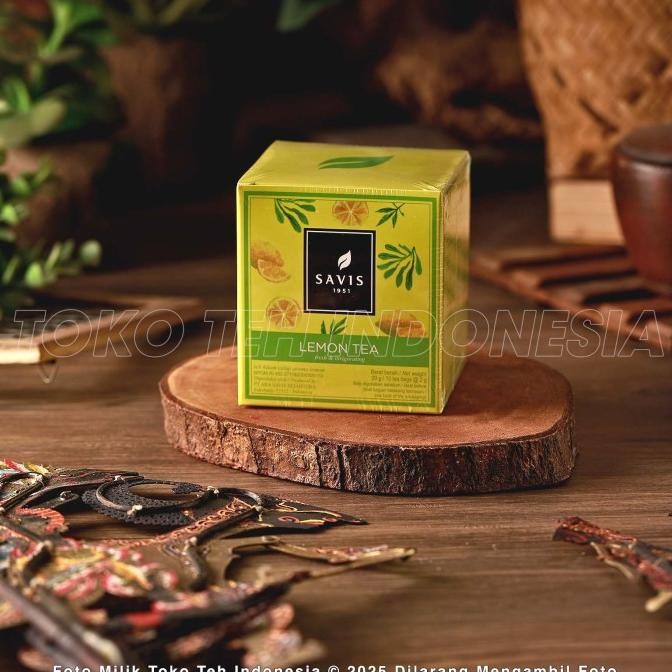 

Produk Baru!! Savis Tea - Premium Lemon Tea 10 Teabags Teh Celup Lemontea Cafe [Box]