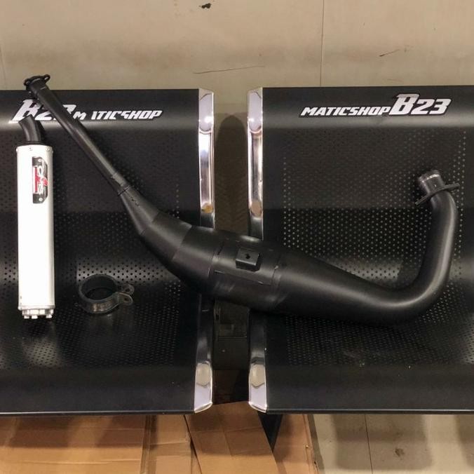 Baru Knalpot Cms Black Series Ninja R Rr Kr Krr Ss Vr New Leher L Kenalpot
