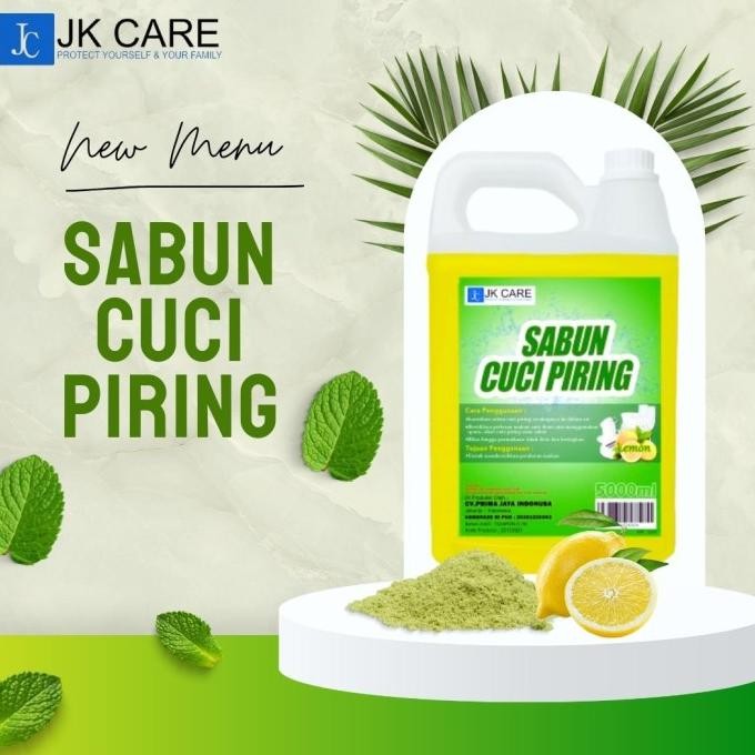 

Produk Baru!! Sabun Cuci Piring 5 Liter - Aroma Lemon powerclean