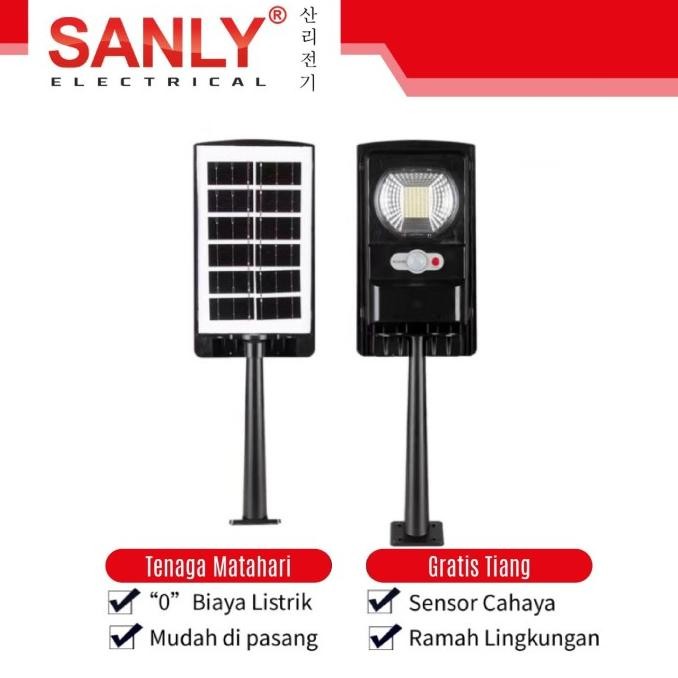 Lampu Jalan Solar Panel / Lampu Jalan Tenaga Surya / Lampu Jalan Solar Cell Outdoor