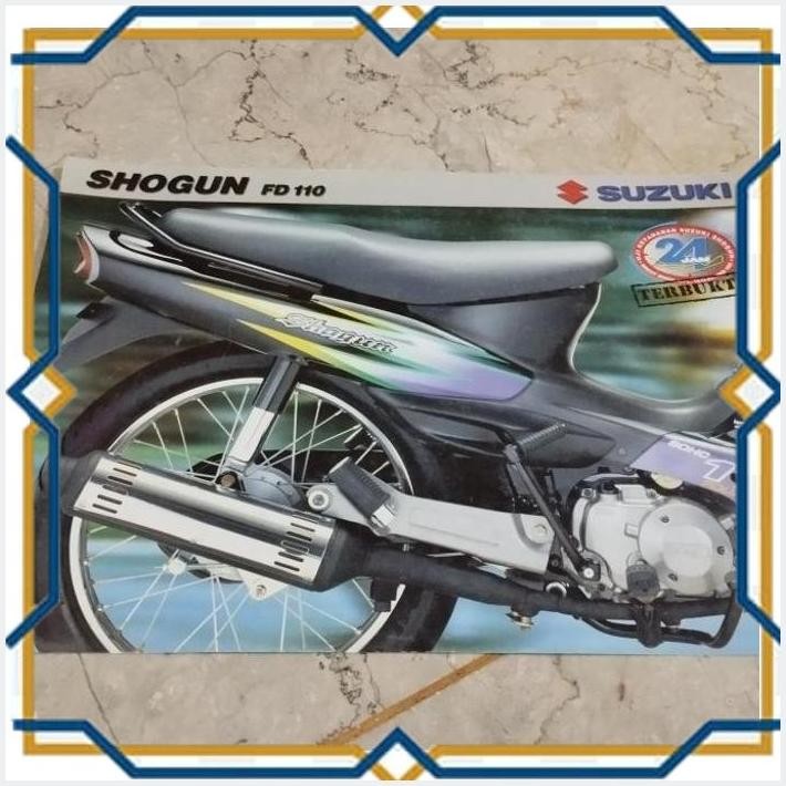 [YON] FS BROSUR SUZUKI SHOGUN FD 110 OLD (SUZUKI SHOGUN KEBO)